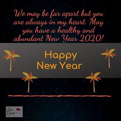 Happy New year wishes